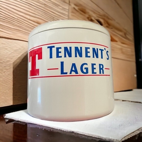 Vintage Tennents Lager Ice Bucket - Picture 1 of 5